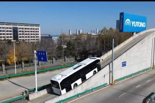 electric bus yutong - ilektrika leoforeia